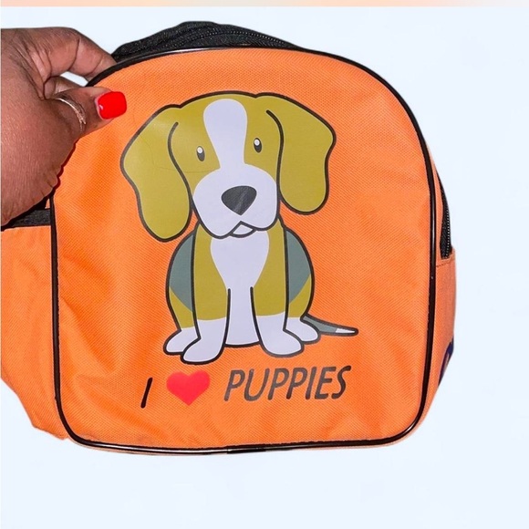 Orange Dog Backpack for Pets - Picture 1 of 3